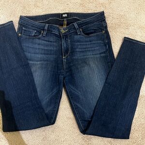 PAIGE Dark Blue Women Jeans